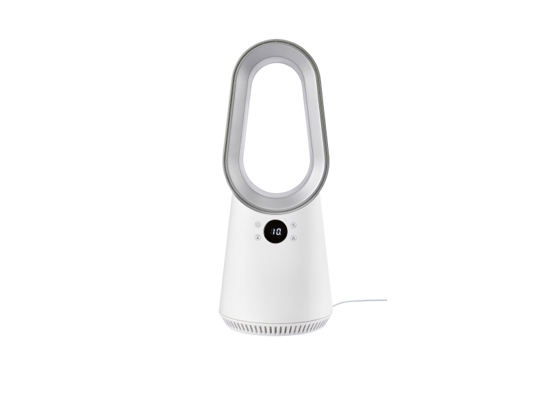 Silvercrest® Stolní bezlopatkový ventilátor SRV 24 A1 s časovačem a nastavením rychlosti (bílá)