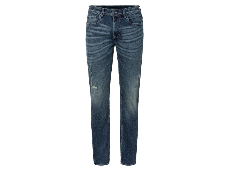 Livergy® Pánské džíny "Slim Fit" (tmavě modrá, 50 (34/32))