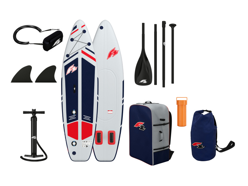 F2 Dvoukomorový paddleboard Allround Compact 10′6″