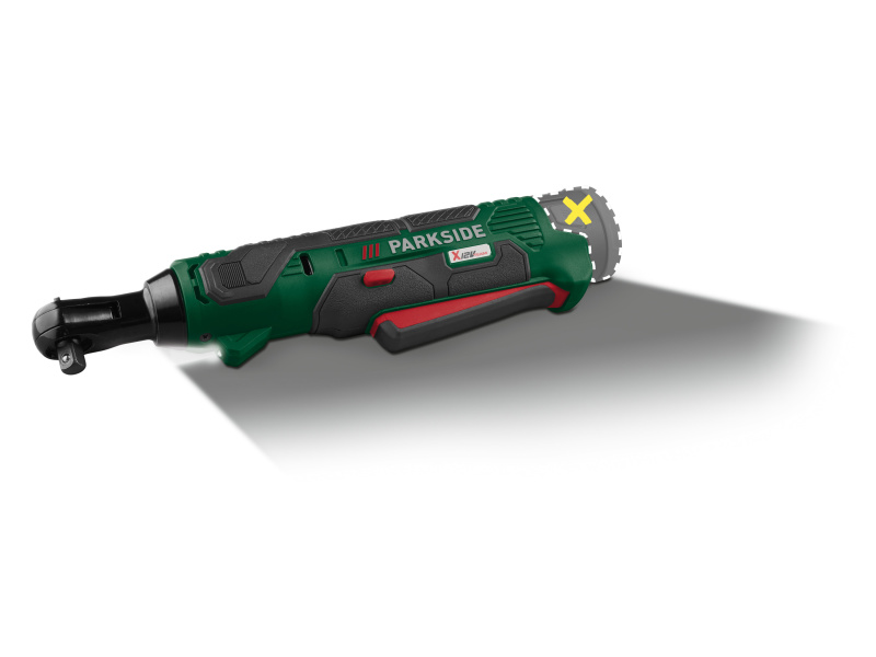 Parkside® Aku ráčnový utahovák PAR 12 B1 – bez akumulátoru a nabíječky