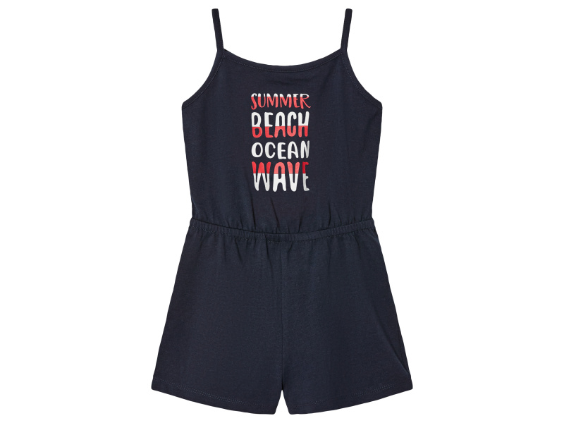 lupilu® Dívčí overal (110/116, navy modrá)