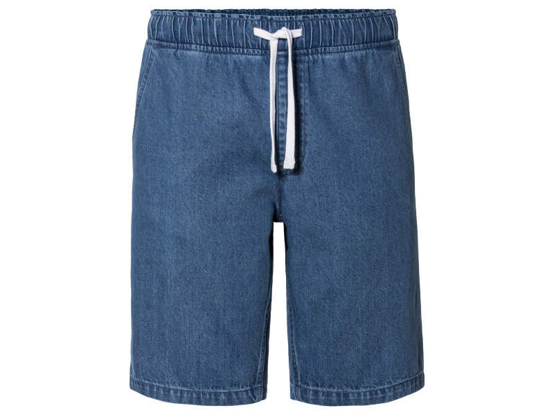Livergy® Pánské džínové bermudy (L (52/54), modrá)