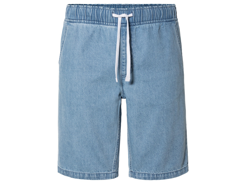 Livergy® Pánské džínové bermudy (M (48/50), světle modrá)