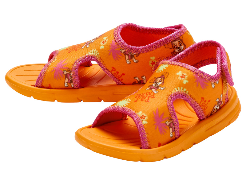 Dívčí sandály (oranžová/růžová, 25)