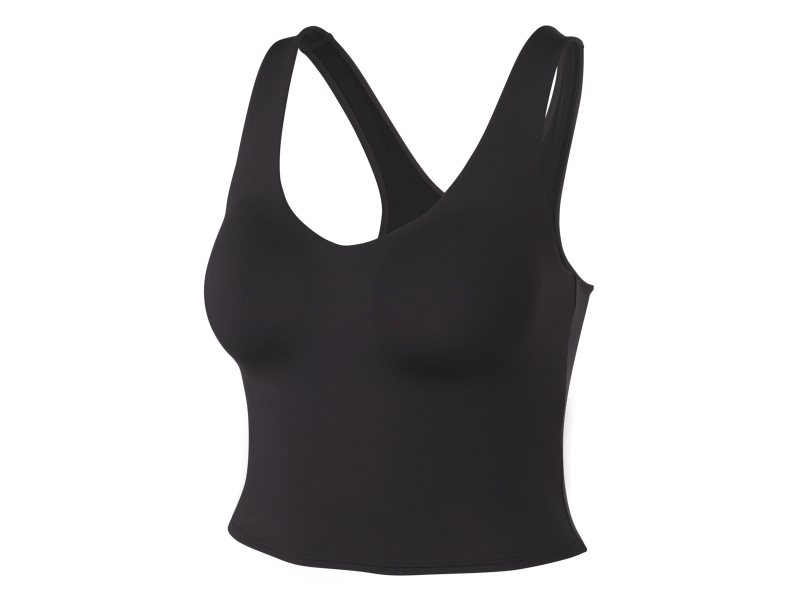 Crivit Dámská sportovní podprsenka, Light Level (M (40/42), černá)