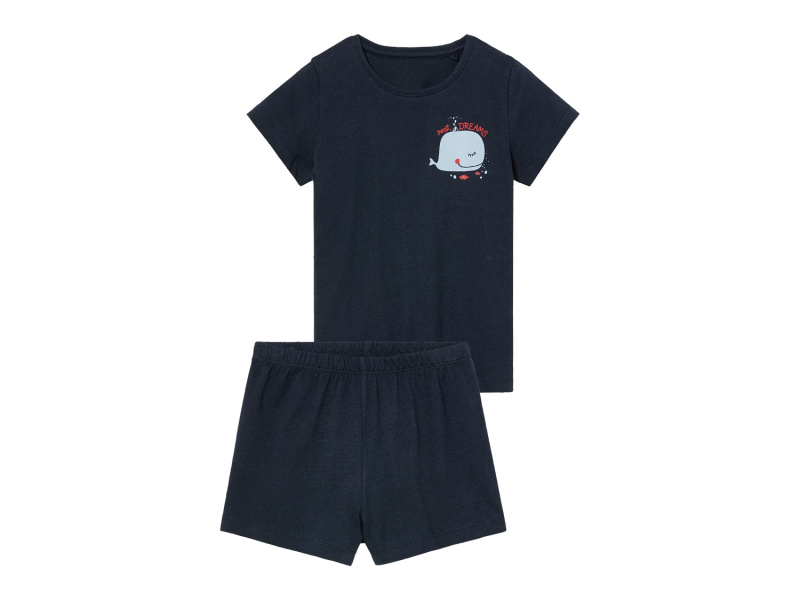 lupilu® Dívčí pyžamo (navy modrá, 122/128)