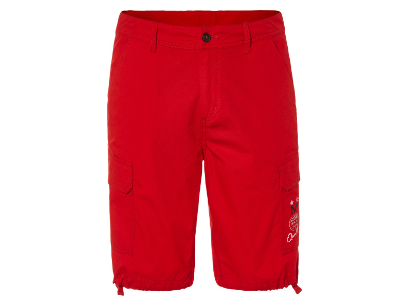 Livergy® Pánské cargo bermudy (54, červená)