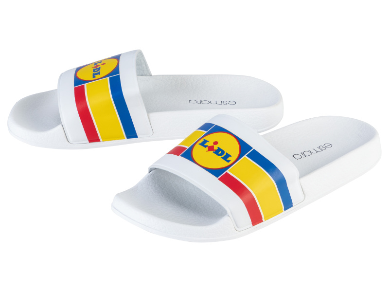 esmara® Dámské pantofle Lidl (bílá, 36)