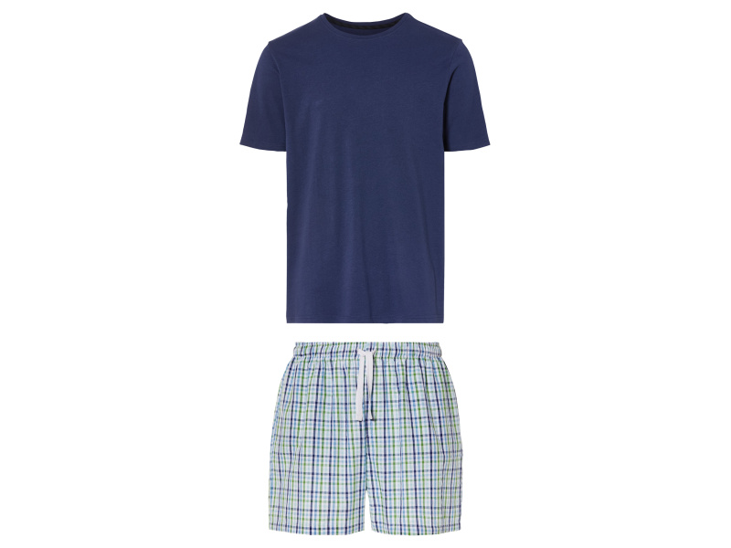 Livergy® Pánské pyžamo (M (48/50), navy modrá)