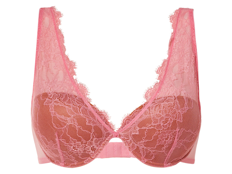 esmara® Dámská krajková podprsenka (80C, růžová)