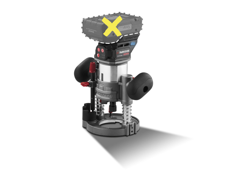 Parkside Performance® Aku multifunkční frézka 3 v 1 Pmfap 20-Li A1 – bez akumulátoru a nabíječky