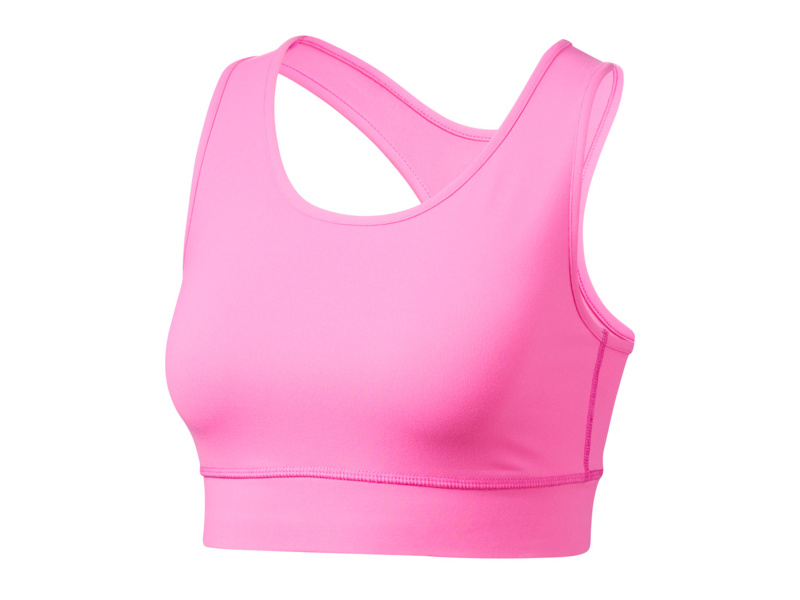 Crivit Dámská chladivá sportovní podprsenka, Medium Level (růžová, S(36/38))