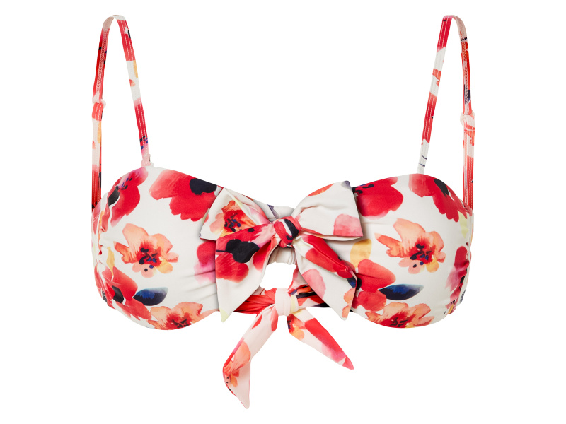 esmara® Dámský vrchní díl plavek (36, květiny)