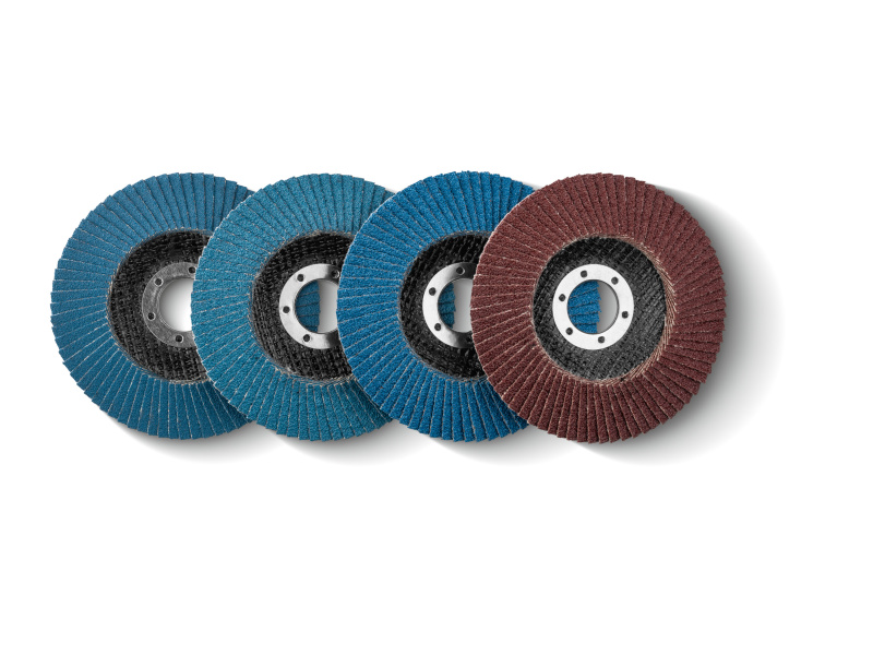 Parkside® Sada brusných kotoučů Pwszsp 1, Ø 115 mm (vějířové brusné kotouče, 4dílná sada)
