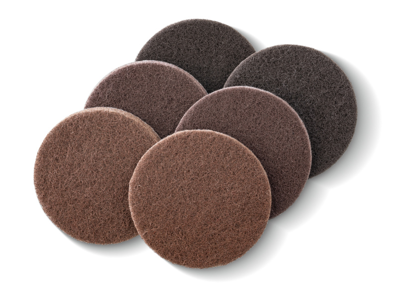 Parkside® Sada brusných kotoučů Pwszsp 1, Ø 115 mm (brusné kotouče z netkané textilie, 6dílná sada)
