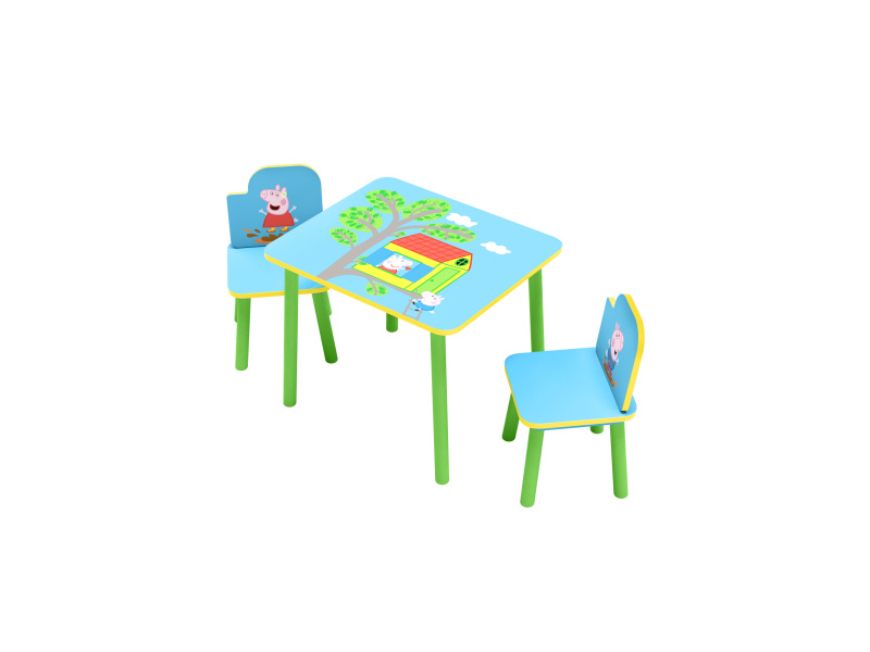 Sada dětského nábytku Prasátko Peppa, 3dílná