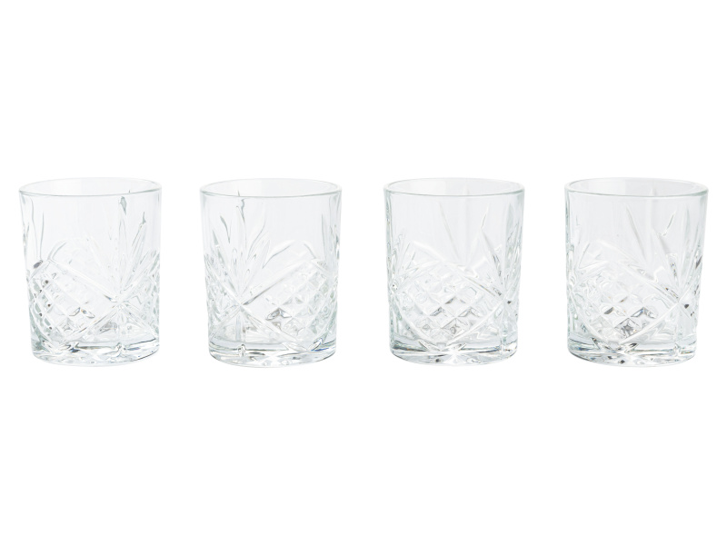 Ernesto® Sada sklenic, 4dílná (sklenice na gin/whisky)