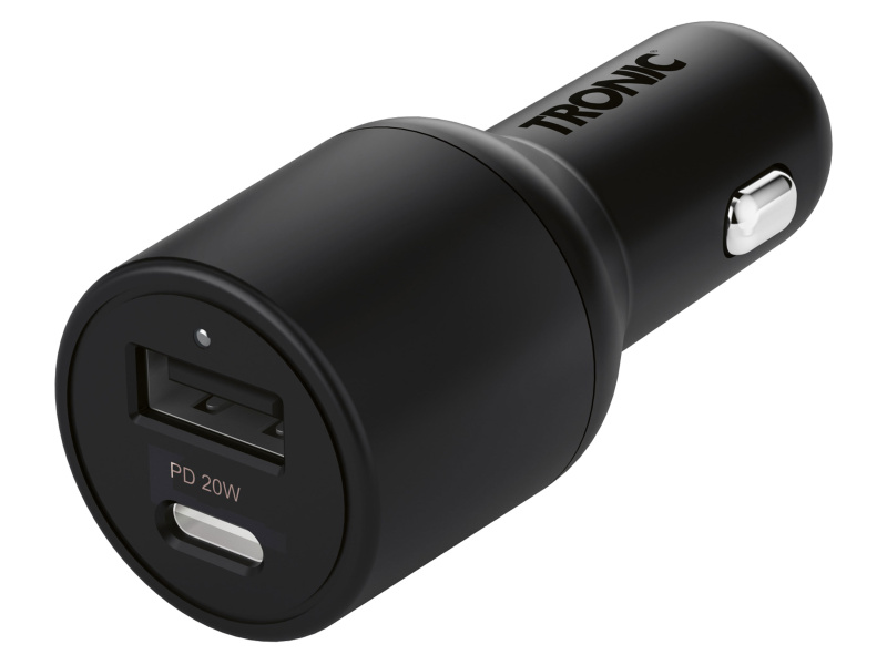 Tronic® USB nabíjecí adaptér do auta, 35 / 36 W (Usb-A a Usb-C PD, 35 W)