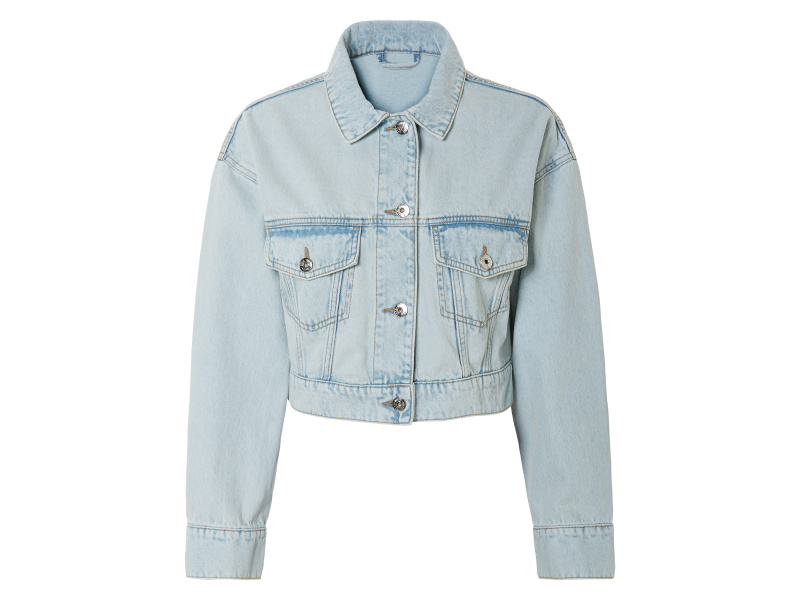 esmara® Dámská džínová bunda (40, světle modrá)