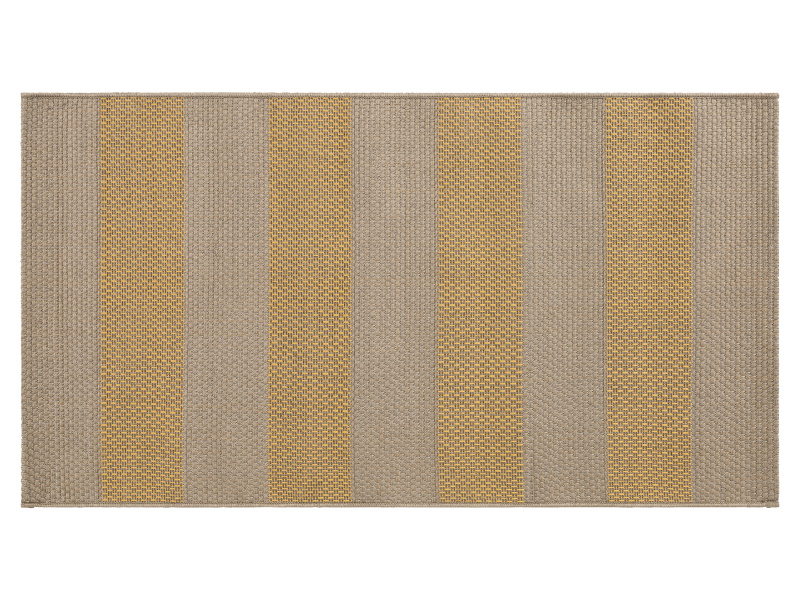 Livarno home Venkovní koberec, 80 x 150 cm (béžová/žlutá)