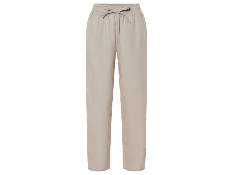 esmara® Dámské kalhoty se širokými nohavicemi (40, béžová)