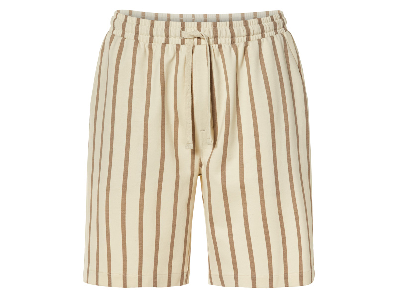 Livergy® Pánské bermudy (krémová/hnědá, S(44/46))