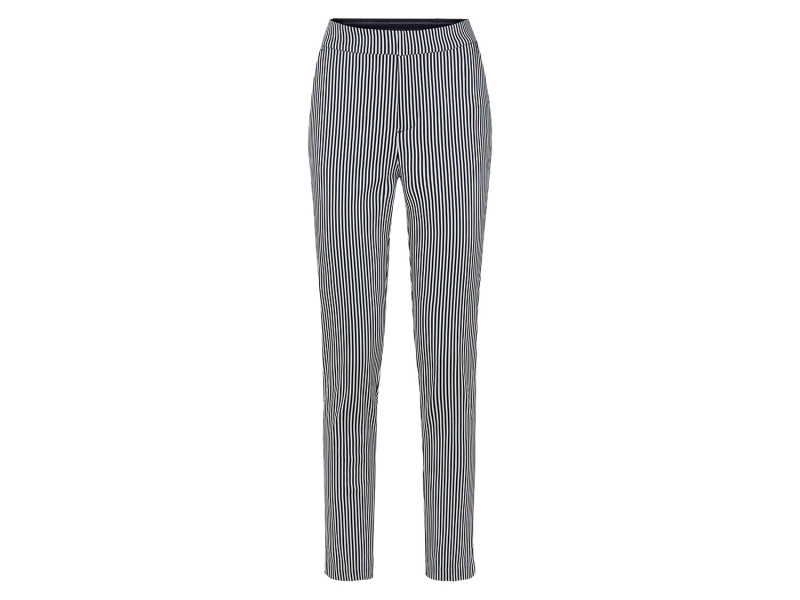 esmara® Dámské slacks kalhoty (40, pruhy)
