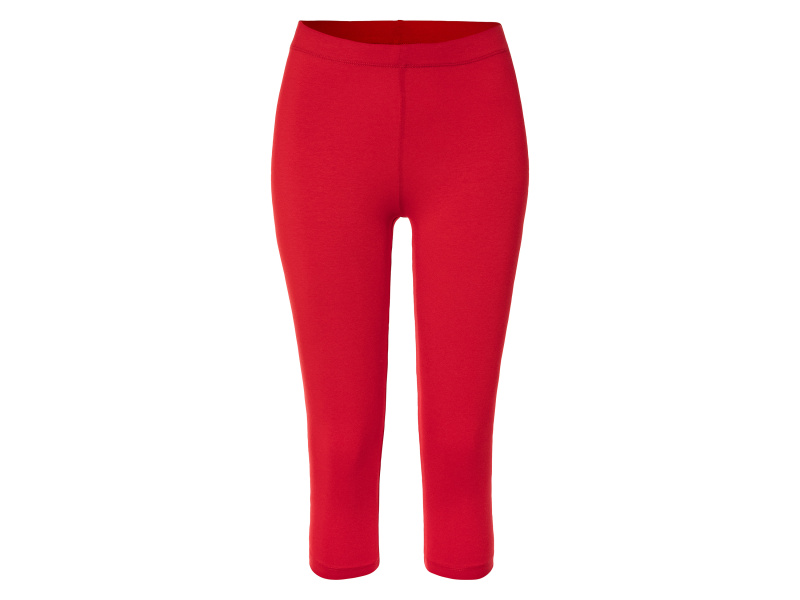 esmara® Dámské capri legíny (Xs(32/34), červená)