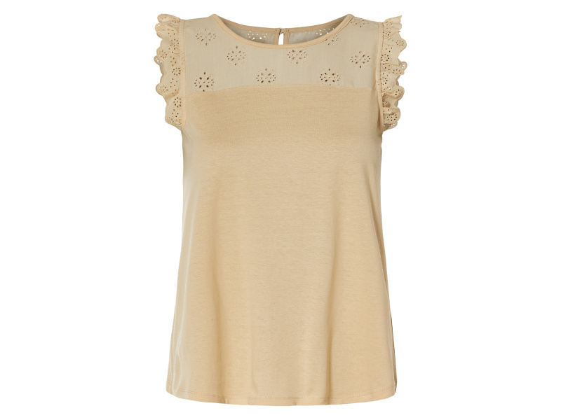 esmara® Dámský top (XS (32/34), béžová)