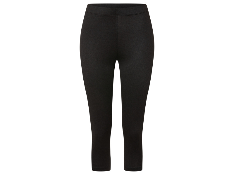 esmara® Dámské capri legíny (XS (32/34), černá)