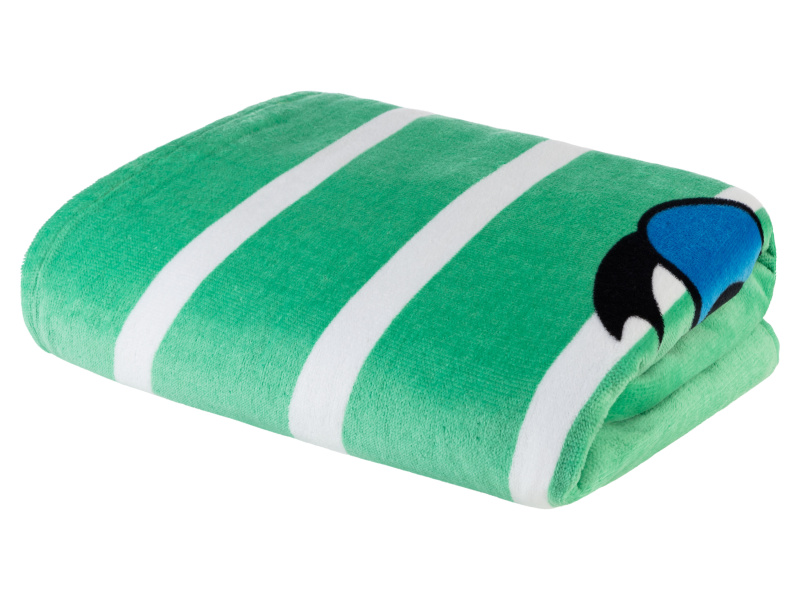 Plážová osuška, 75 x 150 cm, 100 % bavlna (Kačer Donald)