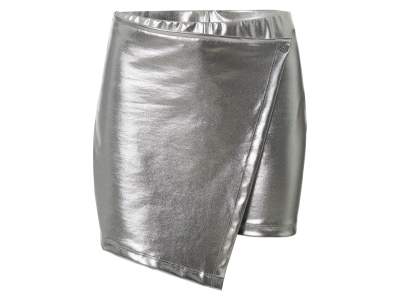 esmara® Dámská kalhotová sukně s metalickým efektem (L (44/46))