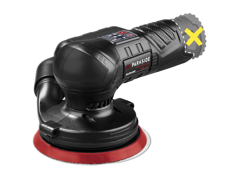 Parkside Performance® Aku excentrická bruska Paesp 12-Li A1 / Aku vibrační bruska Passp 12-Li A1 (excentrická bruska)