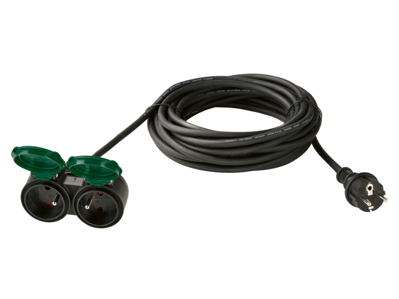 Parkside® Prodlužovací kabel, 10 m (prodlužovací kabel se 2 zásuvkami)