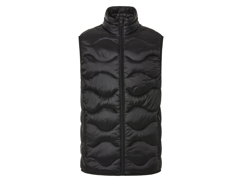 Livergy® Pánská prošívaná vesta (L (52/54), černá)