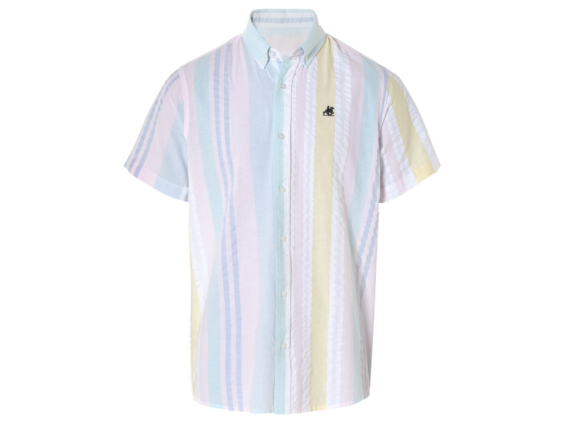 Livergy® Pánská košile (XL (43/44), pestrý/pruhy)