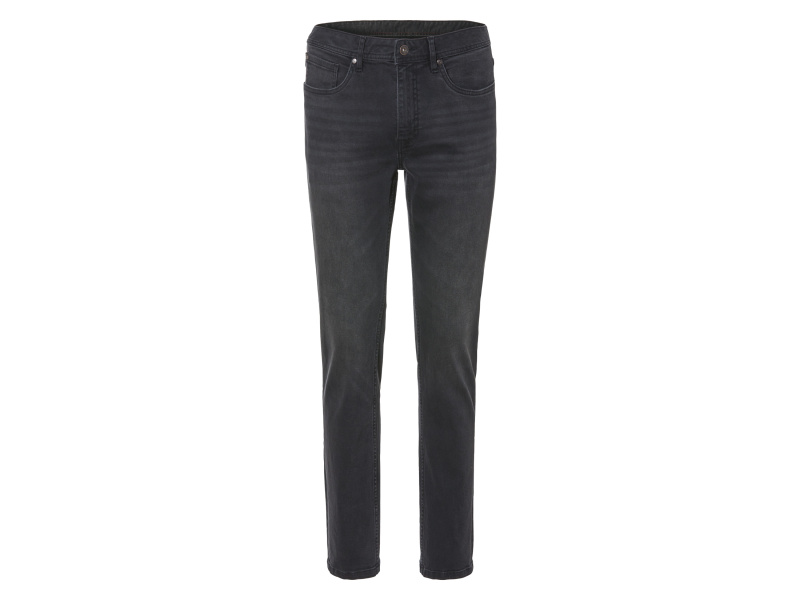 Livergy® Pánské džíny "Slim Fit" (52 (36/32), tmavě šedá)