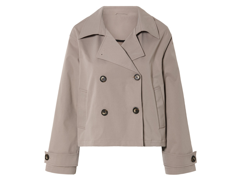 esmara® Dámská trenčkotová bunda (36, béžová)