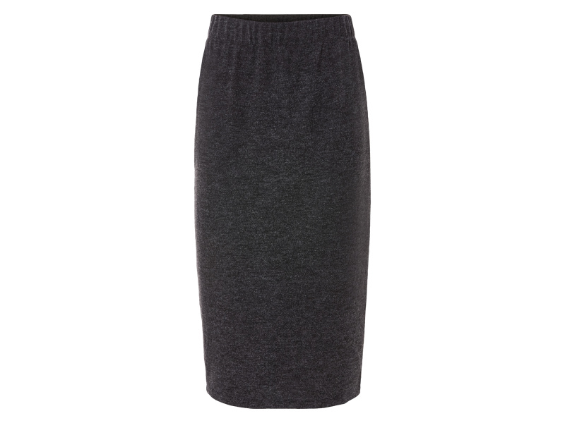 esmara® Dámská midi sukně (XS (32/34), černá)