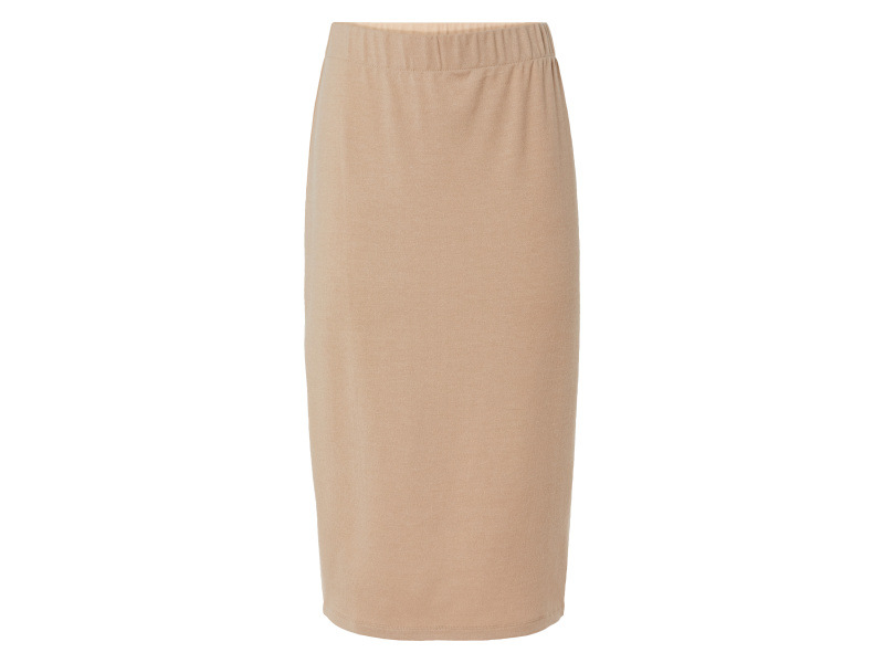 esmara® Dámská midi sukně (M (40/42), béžová)