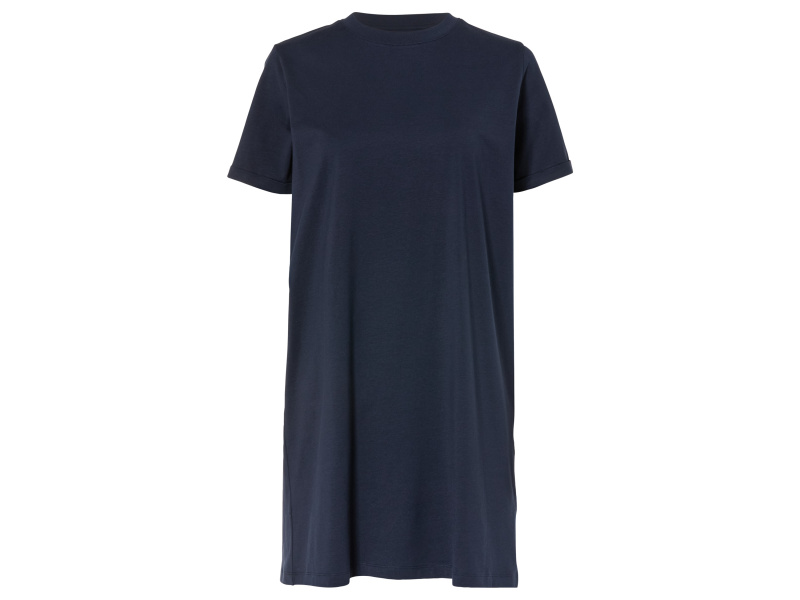 esmara® Dámské šaty s BIO bavlnou (XS (32/34), navy modrá)