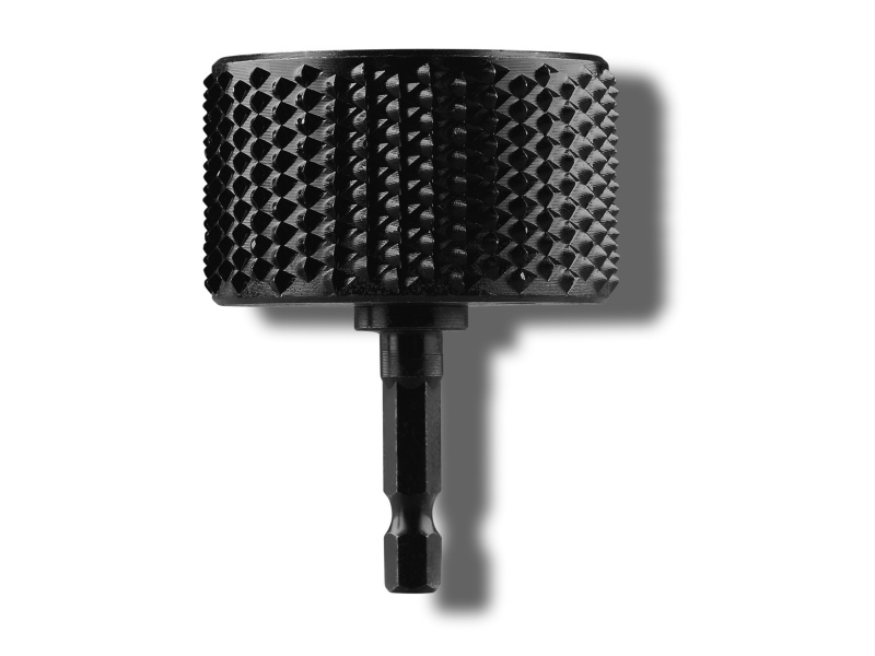 Parkside® Rotační rašple / Kartáč na strukturování dřeva / Sada rašplí a záhlubníků / Vrták na štípání dřeva (rotační rašple)