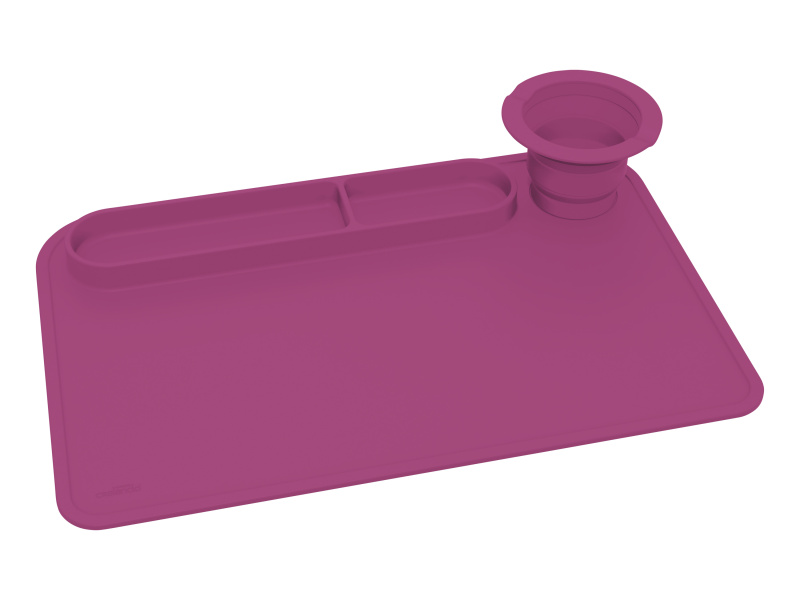 crelando® Kelímek na štětce s podložkou (růžová)