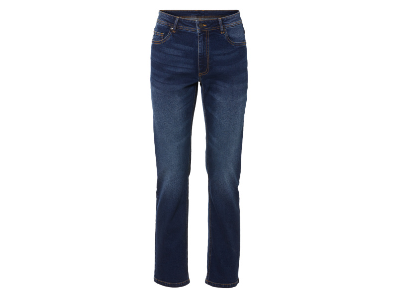 Livergy® Pánské džíny "Straight Fit" (54 (38/32), tmavě modrá)