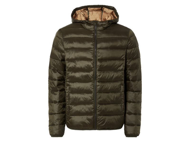 Livergy® Pánská prošívaná bunda (olivová, M (48/50))