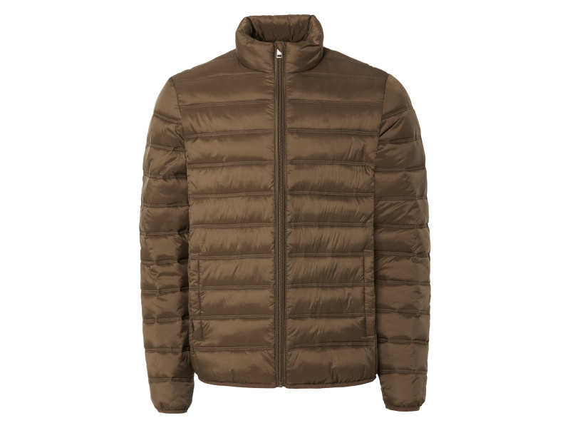 Livergy® Pánská prošívaná bunda (L (52/54), hnědá)