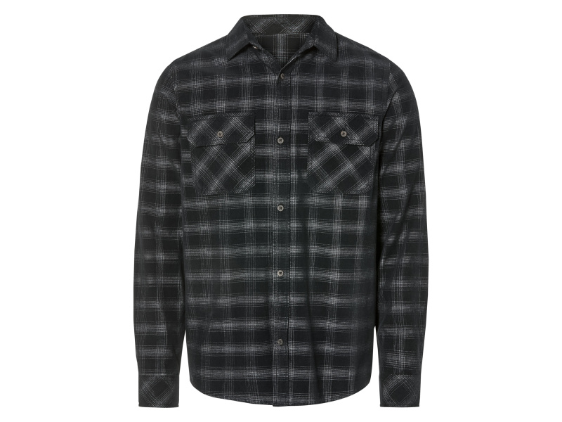 Livergy® Pánská volnočasová košile (S (37/38), černá)