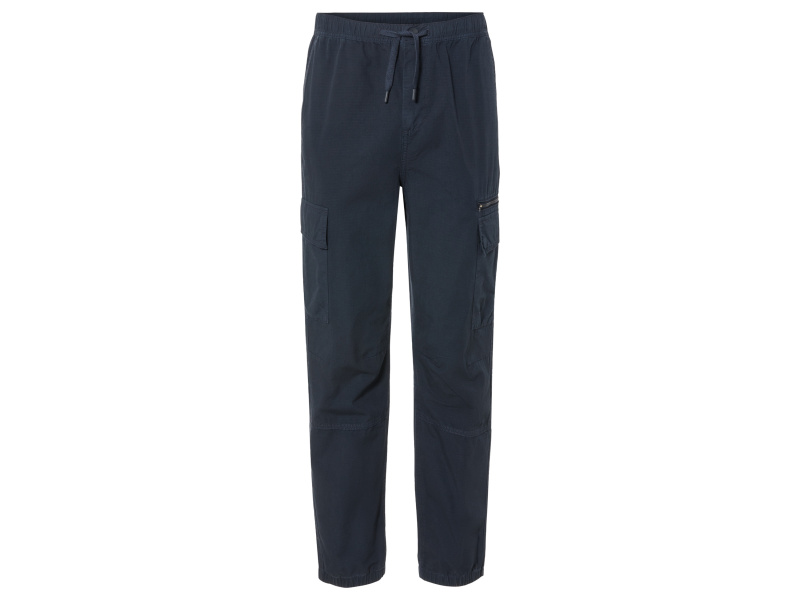 Livergy® Pánské cargo kalhoty (M (48/50), námořnická modrá)