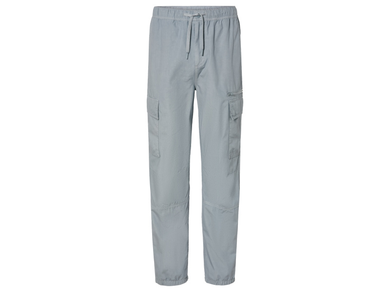 Livergy® Pánské cargo kalhoty (M (48/50), šedá)