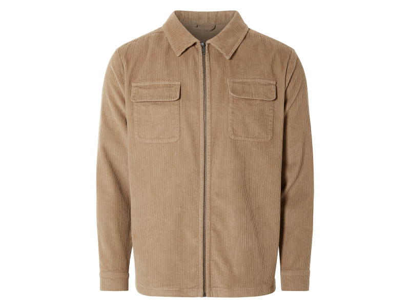 Livergy® Pánská manšestrová bunda (XL (56/58), béžová)
